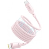 Cablu Date si Incarcare USB-C - USB-C Baseus PicoGo, 240W, 1m, Roz P10376800411-00
