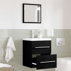 vidaXL Dulap de Baie cu sertar 41 x 38.5 x 48 cm Lemn compozit 875694