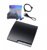 Cumpara ieftin Consola Playstation 3, PS3 Slim, 320Gb, Sony, 1 controller, cabluri de