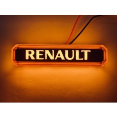 Lampa gabarit cu LOGO NEON Galben FR0260 Renault