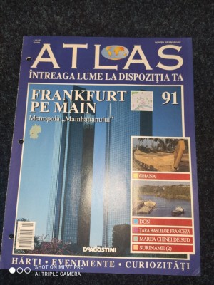 ATLAS - INTREAGA LUME LA DISPOZITIA TA: NUMARUL 91 foto