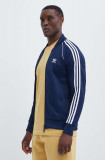 Adidas Originals bluza barbati, culoarea albastru marin, cu imprimeu, IR9866