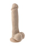 Dildo Selopa Natural Feel,cu Ventuza, TPE Dubla Densitate, 22 cm