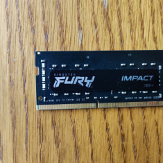 Memorie RAM 8GB Kingston Fury DDR4 pentru laptop