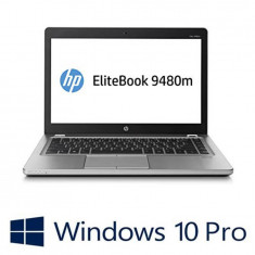 Laptop refurbished HP EliteBook Folio 9480m, Core i5 4310u, 180GB SSD, Win 10 Pro foto