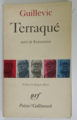 TERRAQUE , suivi de EXECUTOIRE par GUILLEVIC , 1978 foto