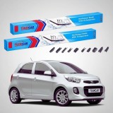 Cumpara ieftin Ștergătoare Kia Picanto II TA Hatchback 2011-2017 | Set Față Flat Premium &ndash; TeamCar&reg;