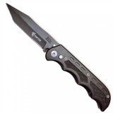 Cuțit pliabil de v&acirc;nătoare tip briceag Foxter, 21 cm, buton, husa inclusa