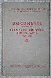 Documente din istoria Partidului Comunist din Romania (1917-1922)