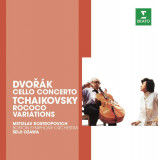 Dvorak: Cello Concerto / Tchaikovsky: Rococo Variations | Mstislav Rostropovich, Boston Symphony Orchestra, Seiji Ozawa, Clasica, Erato