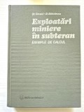Exploatări miniere &icirc;n subteran. Exemple de calcul - Șt. Covaci, D. Bădulescu (1982)