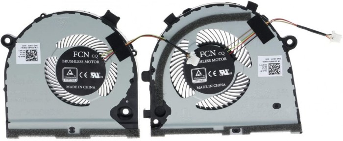 Set coolere Laptop Gaming, Dell, G3 17 3779, 0GWMFV, GWMFV, 0TJHF2, TJHF2, DC28000KVF0, DC28000KUF0, 5V, 0.50A