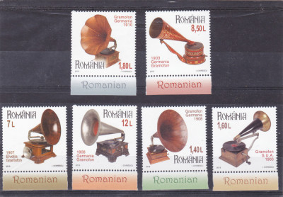 ROMANIA 2019, Colecții rom&amp;acirc;nești GRAMOFOANE, MNH, Lp 2266 foto
