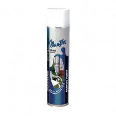 Vopsea acrilica lucioasa aerosol Maestro 600ml RAL9010 - Alb TE02381