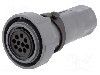Conector circular, mama, 10 pini, BULGIN - PXP7010/10S/CR/0911