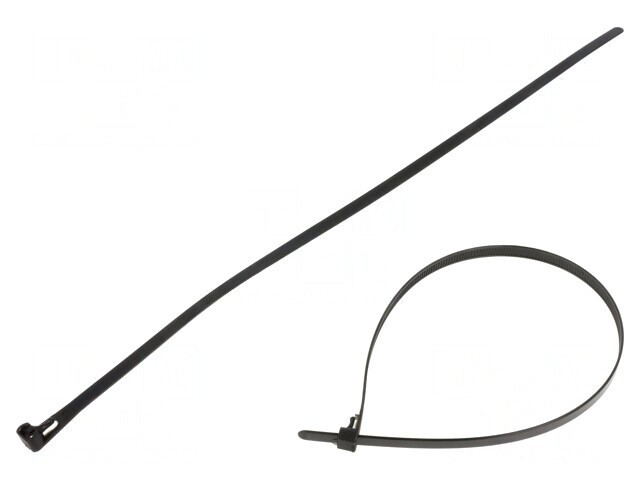 Colier de str&acirc;ngere 400mm x 7,2mm poliamidă
