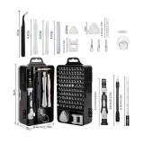 Set de surubelnite de precizie 115 in 1, instrumente de reparare multifunctionale