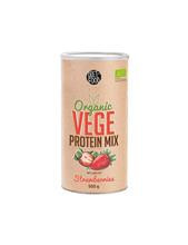 Mix de Proteine Vegane cu Capsuni Bio 500 grame Diet Food Cod: 5903933640747 foto