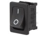 Rocker SPST 2 ON-OFF 16A/125VAC 16A/12VDC Negru Fără