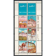Umm Al Qiwain 1972 Mi 1693/98 bloc MNH - Iordania - format mic 35 &euro;