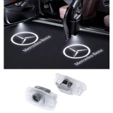 Lampi Portiere Auto MERCEDEZ BENZ, Holograma LED cu LOGO, Compatibile cu C118, C257, A238, C238, C218, X218, C257, W218, W219, W222, ANGGT, A207, C207