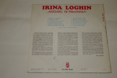 Irina Loghin - Mugurel de primavara - vinil foto