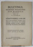 BULETINUL SOCIETATII POLITECNICE DIN ROMANIA , NR. 12 , 1941