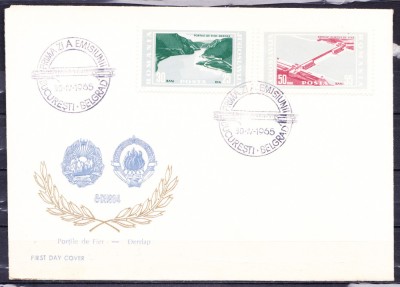 TSV$ - FDC 1965 LP 604 FORTILE DE FIER - DERDAP foto