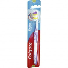 Periuta Dinti Colgate Extra Clean, Blister, Culoare Mov/Alb, Periute de Dinti Colgate, Periute de Dinti Manuale, Periuta pentru Dinti, Perii de Dinti,