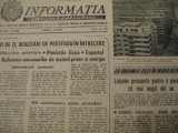 Informatia Bucurestiului (20 mai 1982)-Echipa de fotbal in turneul sud-american