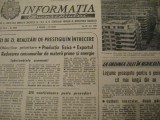 Informatia Bucurestiului (20 mai 1982)-Echipa de fotbal in turneul sud-american