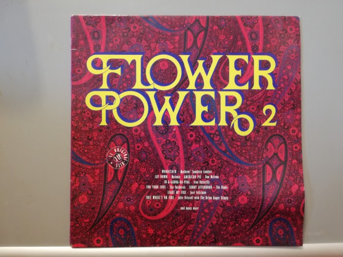 Flower Power &ndash; Selectiuni &ndash; 2LP Set (1990/CBS/Holland) - Vinil/Vinyl/NM+