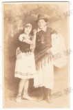 4783 - CLUJ, Ethnic Family, Romania - old postcard, real Photo - unused - 1930, Necirculata, Fotografie