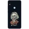 Husa silicon pentru Xiaomi Mi A2, Albert Einstein Caricature