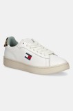 Tommy Jeans sneakers din piele ARCHIVE 98 LEOPARD culoarea alb, EN0EN02909