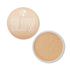 Pudra translucida pentru fixarea machiajului, W7, Gotta Glow, Translucent Luminous Setting Powder, 15 g