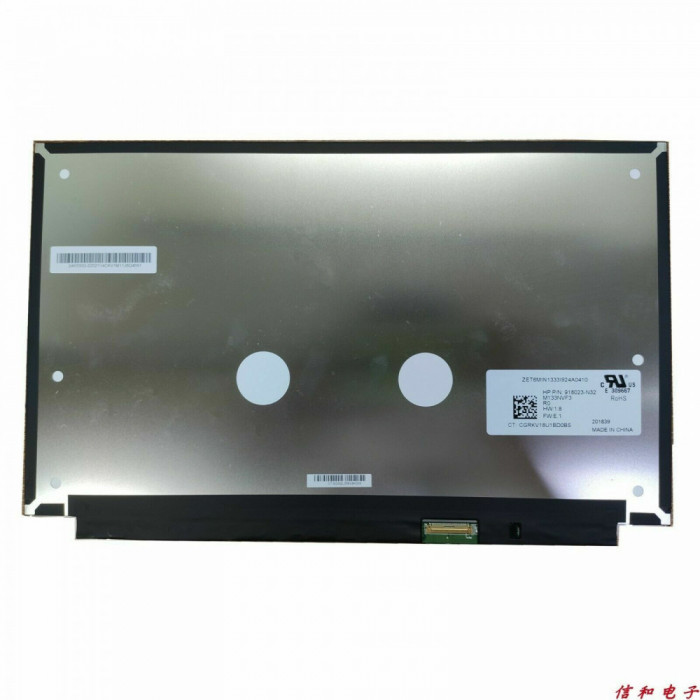 Display Laptop, HP, EliteBook 735 G5, 830 G5, M133NVF3 R0, L13829-001, 918023-N32, FHD 40 pin, small connector, refurbished