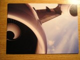 QW28 - Tematica aviatie 6 - Lufthansa - Boeing 747 - 400, Necirculata, Printata