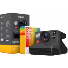 Pachet aparat foto instant Polaroid EB Now Generation 2, USB, Negru