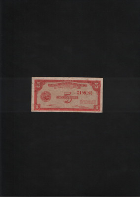 Filipine 5 centavos 1949 seria498190 foto