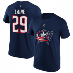 Columbus Blue Jackets tricou de bărbați Patrick Laine #29 Name &amp; Number Graphic navy - XL