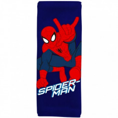 Protectie centura de siguranta Spiderman Eurasia, 20 x 8 cm, sistem cu scai foto