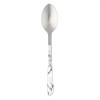 Lingura Inox Marble 21.5cm, Design Marmura, Tacamuri Otel Inoxidabil, Potrivita Masina Spalat Vase