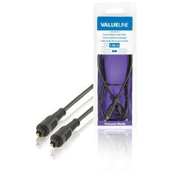 Cablu audio digital Toslink tata - Toslink tata 1m Valueline foto