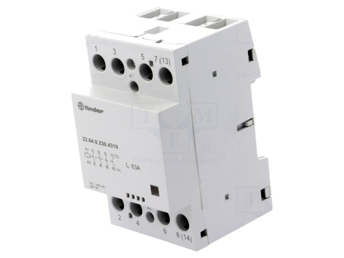 Contactor 4P 63A 230V NO
