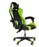 SCAUN DE GAMING, NEGRU VERDE