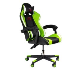 SCAUN DE GAMING, NEGRU VERDE