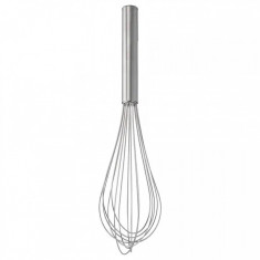 Tel gatit, 17 fire de inox, 45 cm, maner cu agatatoare