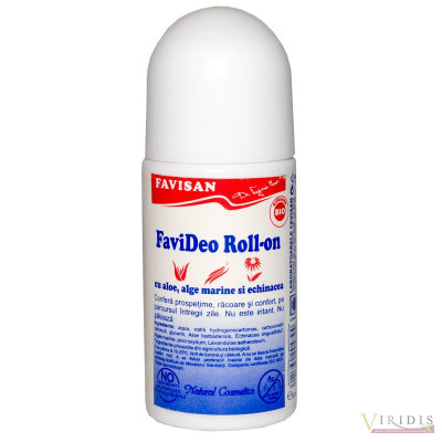 FAVIDEO ROLL-ON (aloe, alge, echinaceea) 50ml FAVISAN foto