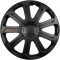 Set 4 Capace Roti Evo Negru R15